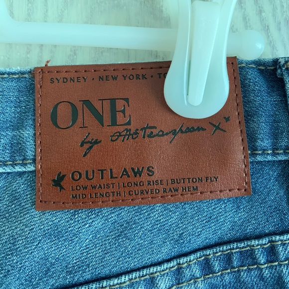 One Teaspoon Outlaw Boyfriend Short, Blue Cult, 25 - Picture 3 of 9